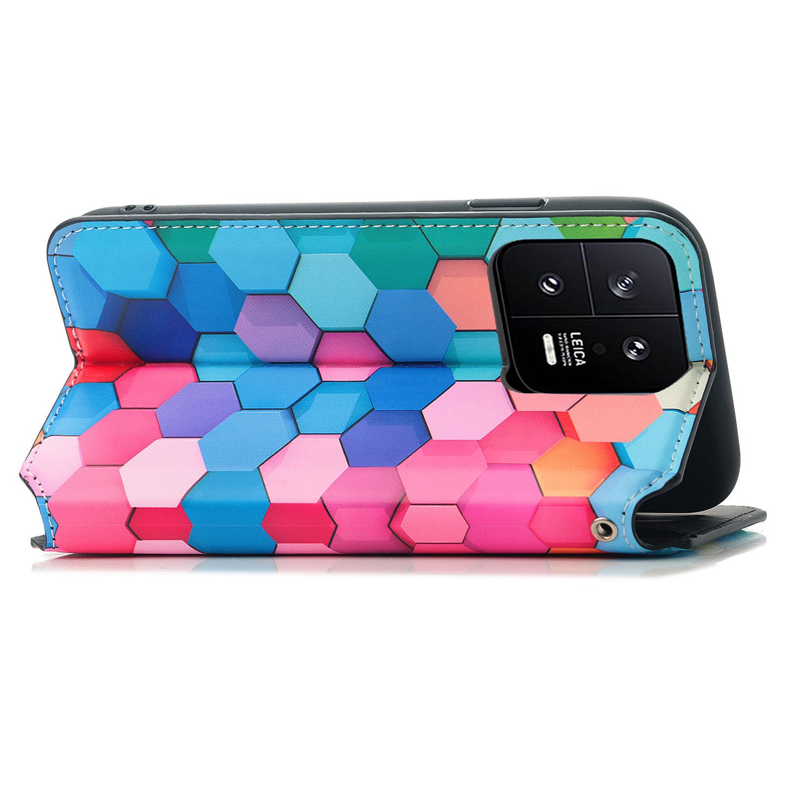 CASENEO 001 Series Pattern Printing Phone Case for Xiaomi 13 5G PU Leather Stand Magnetic Absorption RFID Blocking Cover with Wallet CASENEO 001 Series Pattern Printing Phone Case for Xiaomi 13 5G PU Leather Stand Magnetic Absorption RFID Blocking Cover with Wallet